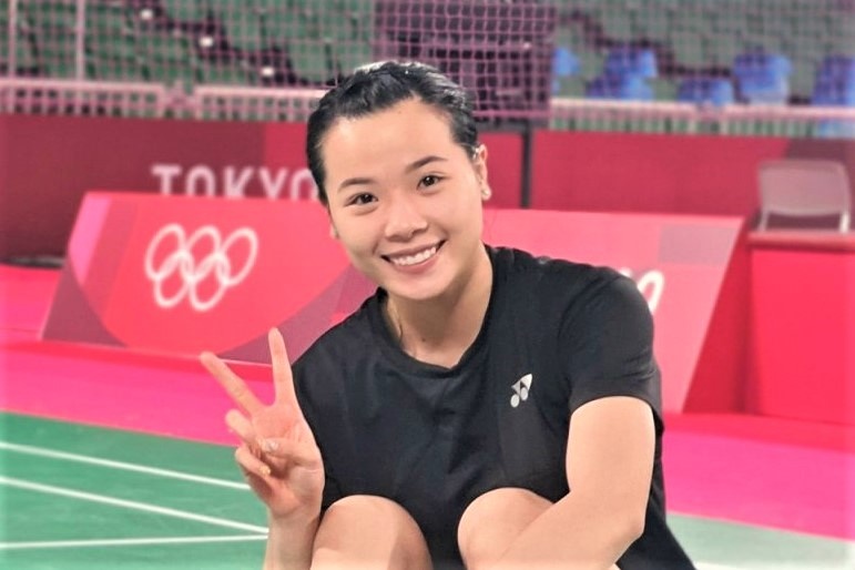 Thuy Linh thang doi thu goc Trung Quoc tai Olympic Tokyo hinh anh