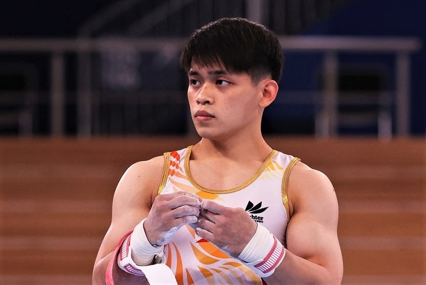 Nha vo dich the gioi nguoi Philippines gay that vong tai Olympic hinh anh