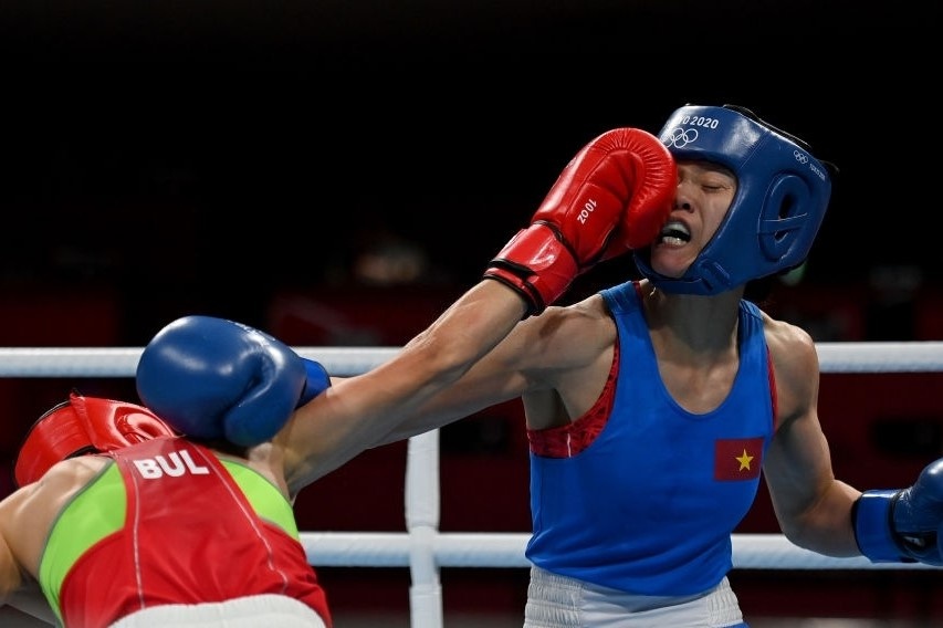 Nguyen Thi Tam thua sat nut cuu a quan the gioi tai Olympic hinh anh