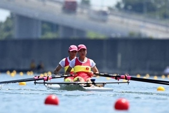Rowing Viet Nam khong the vao nhom tranh huy chuong Olympic hinh anh