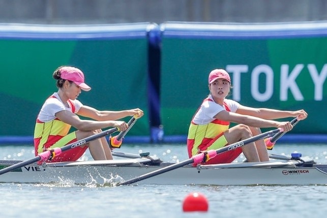 Rowing Viet Nam dat ket qua tot nhat sau 3 lan du Olympic hinh anh