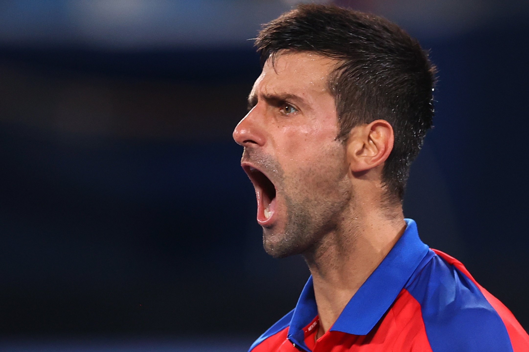 Djokovic ha Nishikori de vao ban ket Olympic Tokyo hinh anh