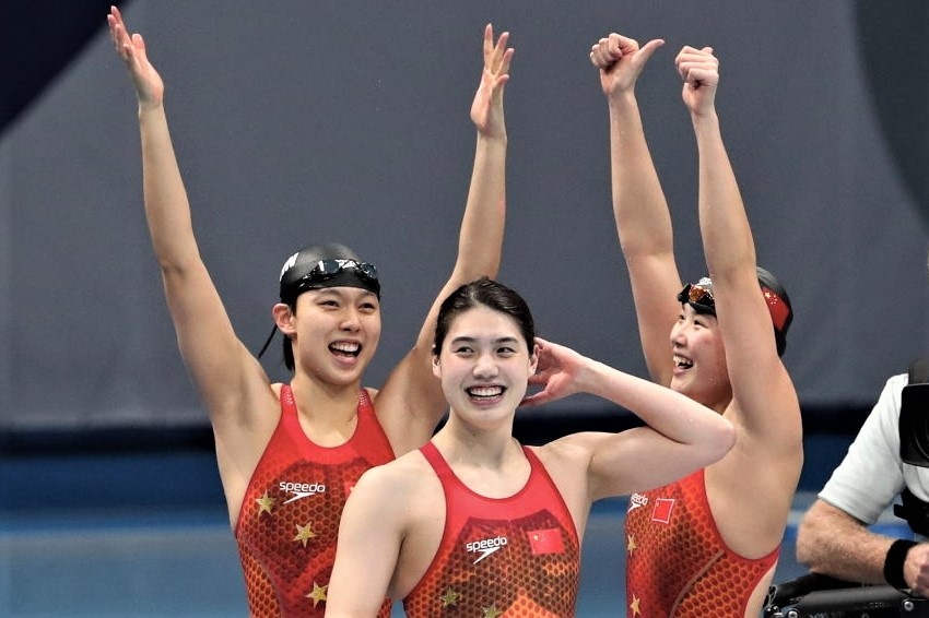 Doan The thao Trung Quoc dan dau bang tong sap huy chuong Olympic hinh anh