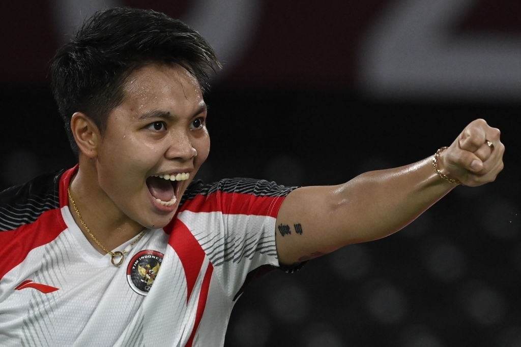 Indonesia gianh HCV mon cau long tai Olympic Tokyo hinh anh