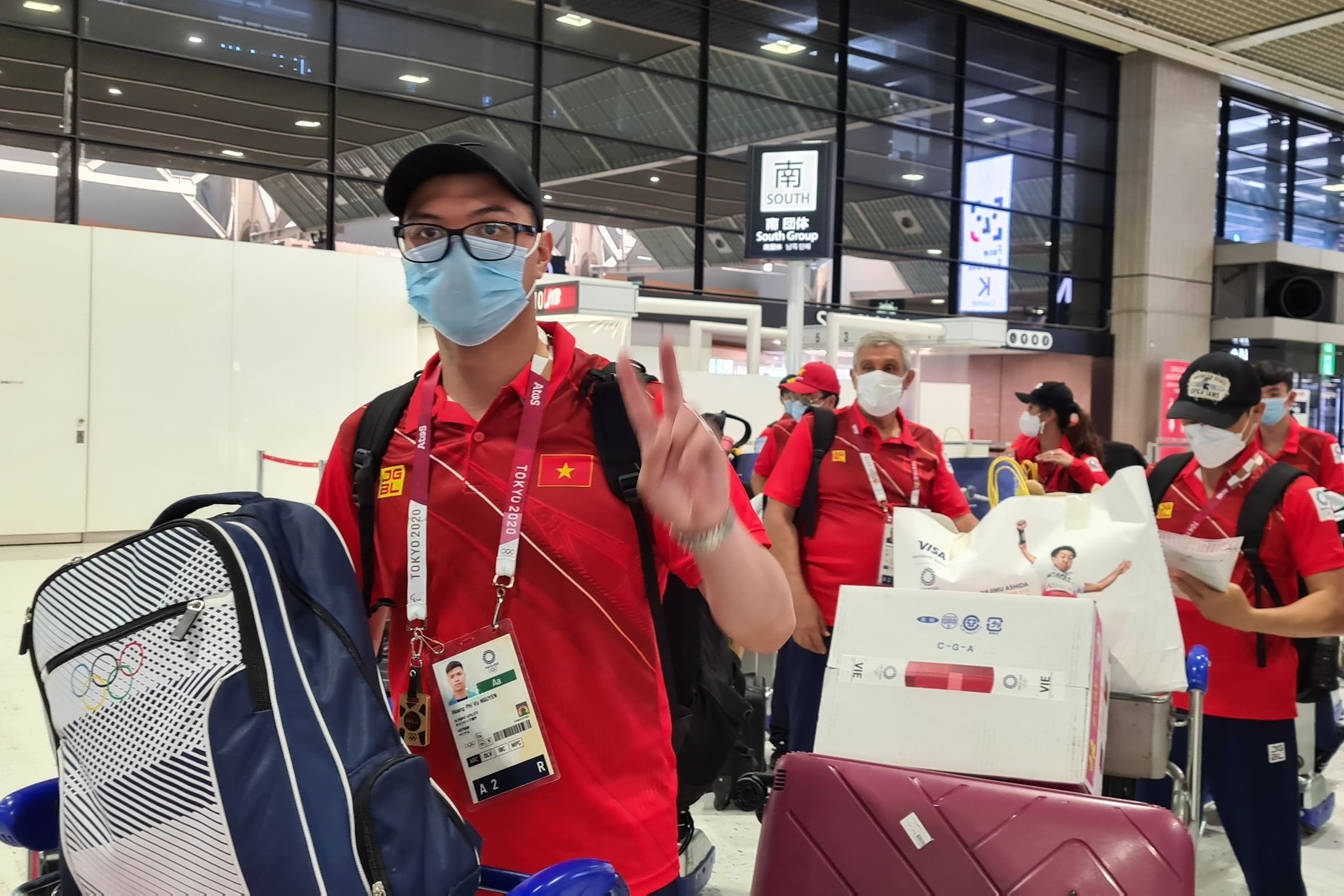 Doan the thao Viet Nam ve nuoc anh 3