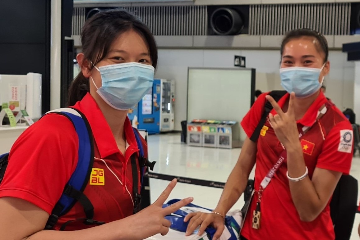 Doan Viet Nam roi Olympic Tokyo hinh anh