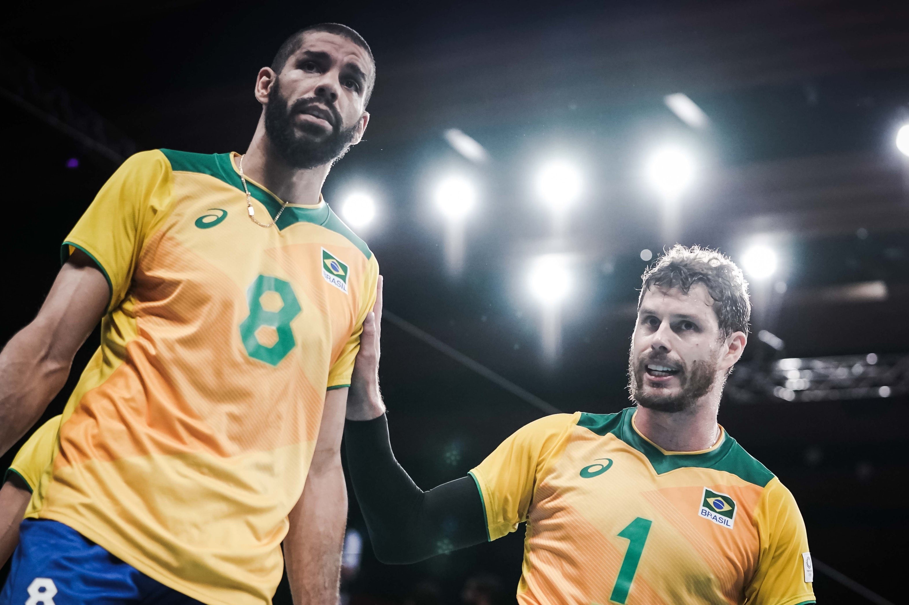 Brazil tan mong bao ve HCV bong chuyen nam Olympic hinh anh