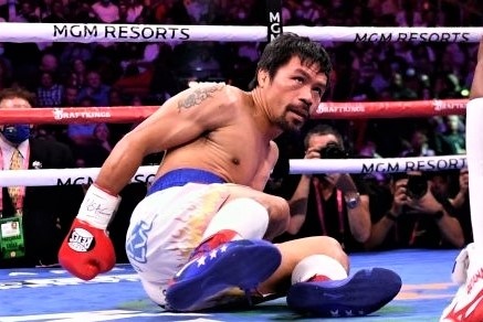 Pacquiao that bai o tran tranh dai WBA Super hinh anh