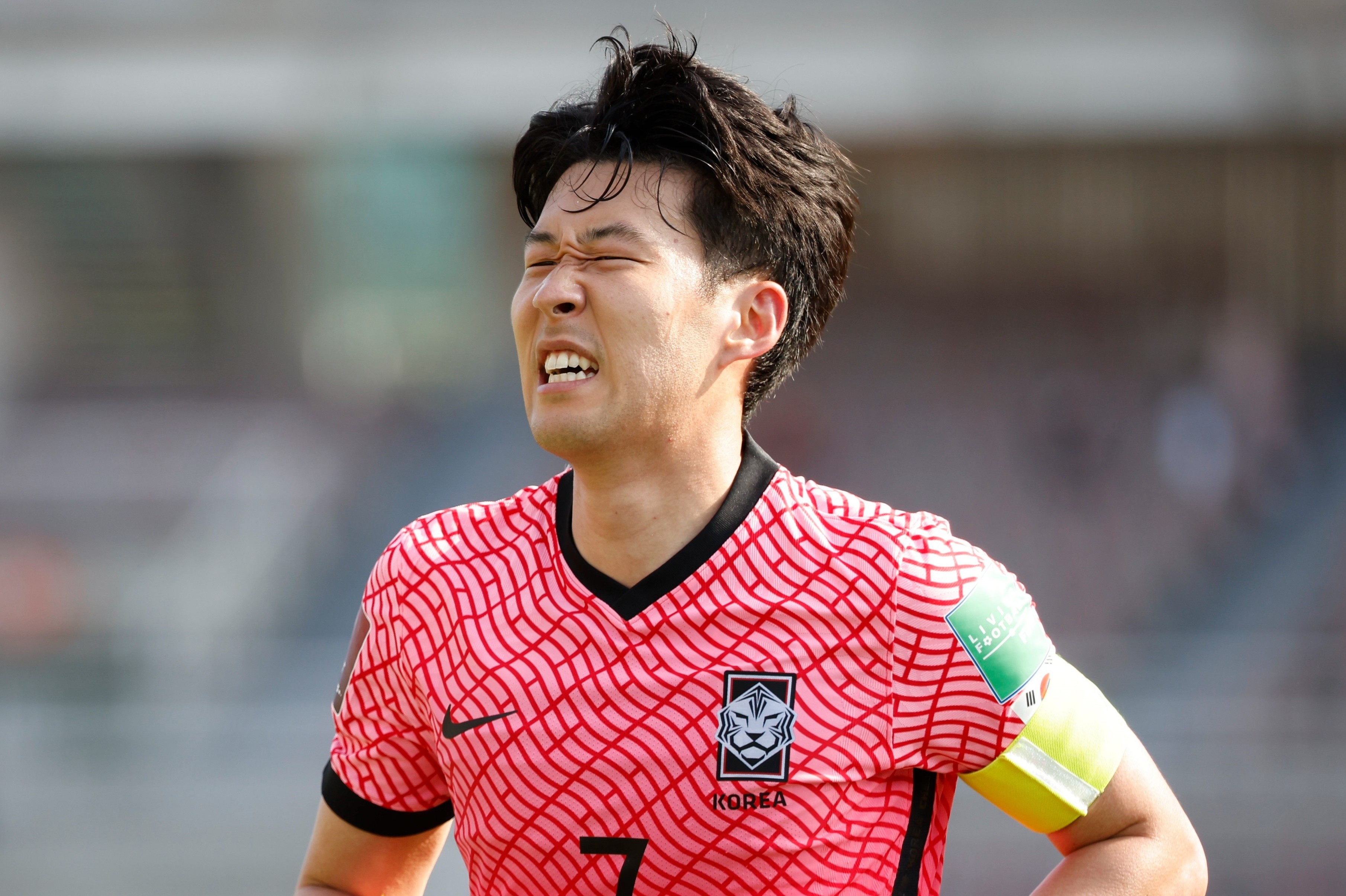 Son Heung-min lo tran vong loai World Cup vi chan thuong hinh anh