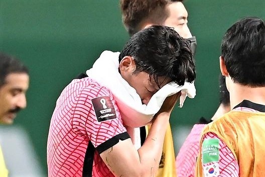 Son Heung-min that vong ve tran hoa cua tuyen Han Quoc hinh anh