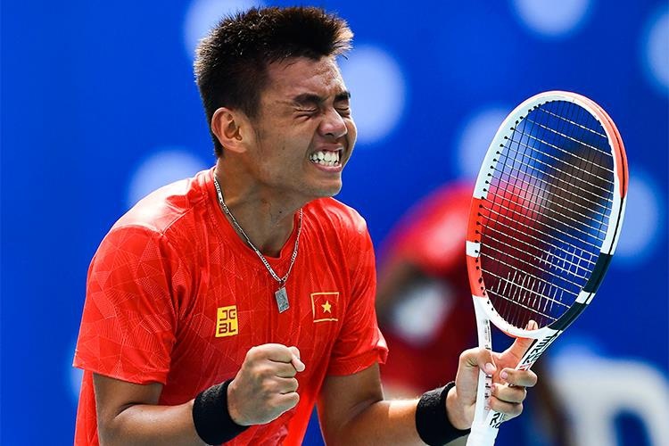 Tuyen quan vot Viet Nam thang tran ra quan Davis Cup hinh anh