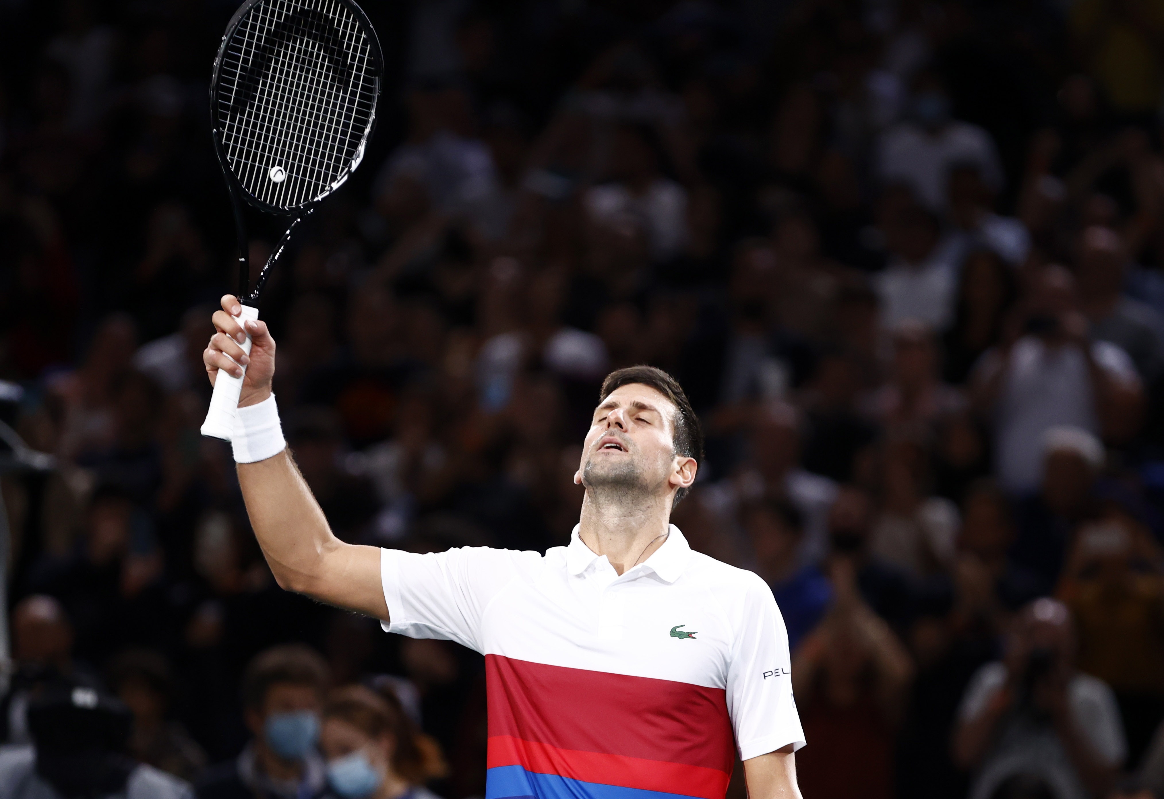 Djokovic vo dich Paris Masters hinh anh