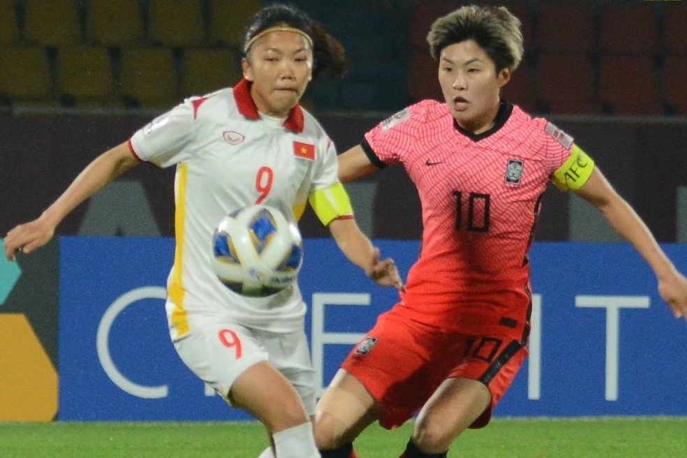 Tuyen nu Viet Nam thua 0-3 truoc Han Quoc o Asian Cup 2022 hinh anh