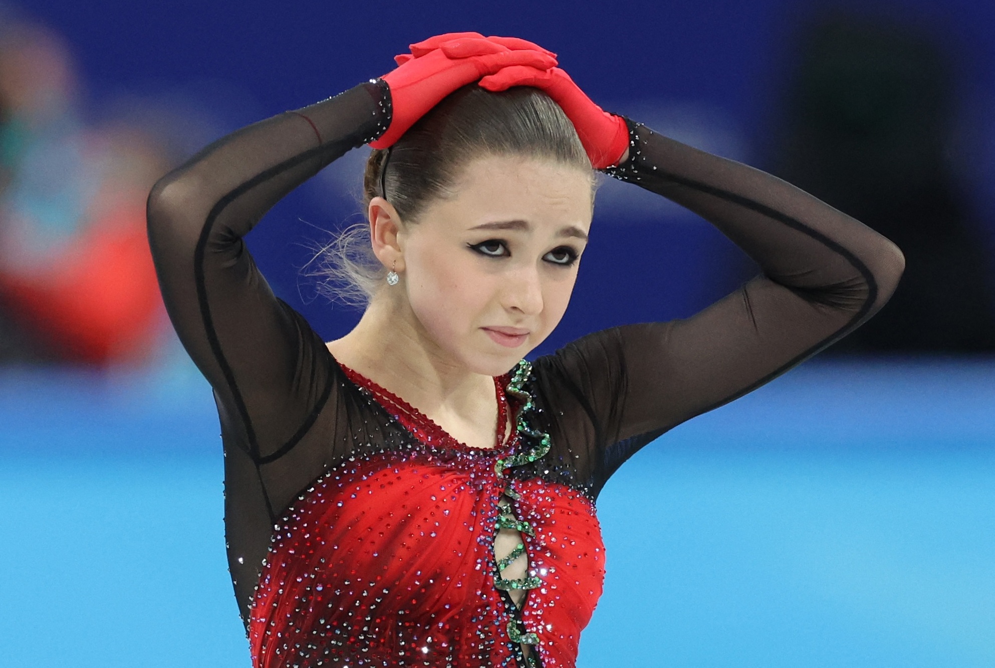 Uy ban Olympic Nga no luc giu tam HCV cua nu VDV truot bang hinh anh