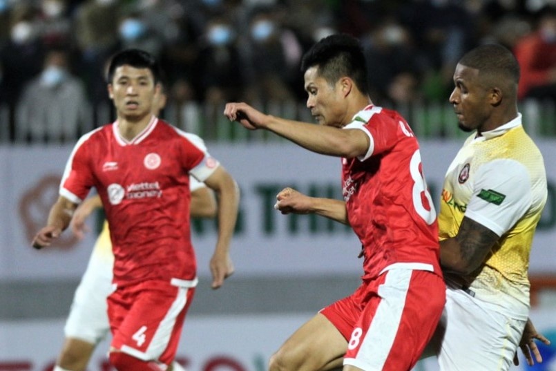 Tien Dung giup CLB Viettel ha Binh Dinh hinh anh