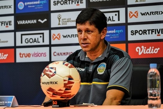 HLV Timor Leste: 'Chung toi dang le ghi 5 ban vao luoi Campuchia' hinh anh