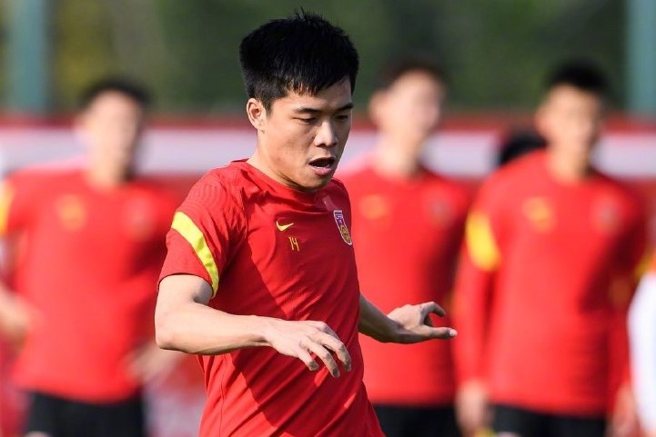 Tuyen Trung Quoc thang 5-0 trong tran giao huu hinh anh