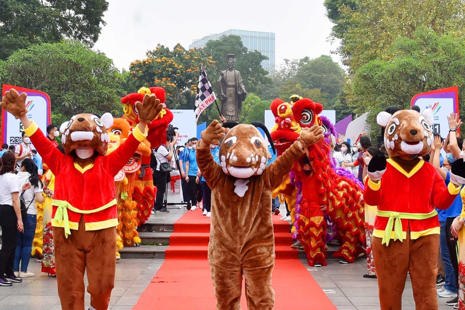 Ha Noi dem nguoc 31 ngay huong toi SEA Games hinh anh