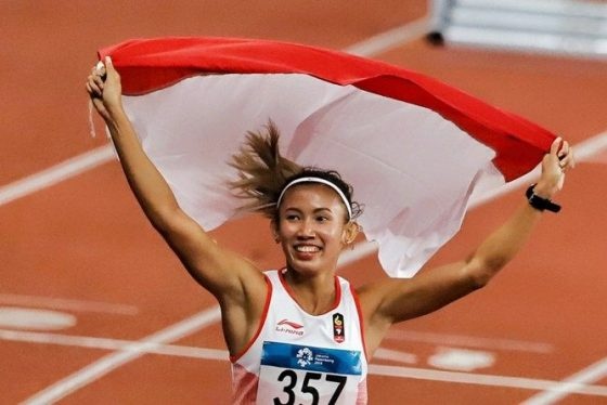 Indonesia lan dau cu nu van dong vien cam co tai SEA Games hinh anh