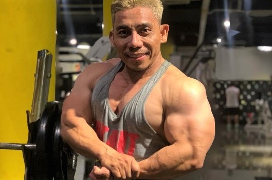 Luc si Pham Van Mach du SEA Games o tuoi 45 hinh anh