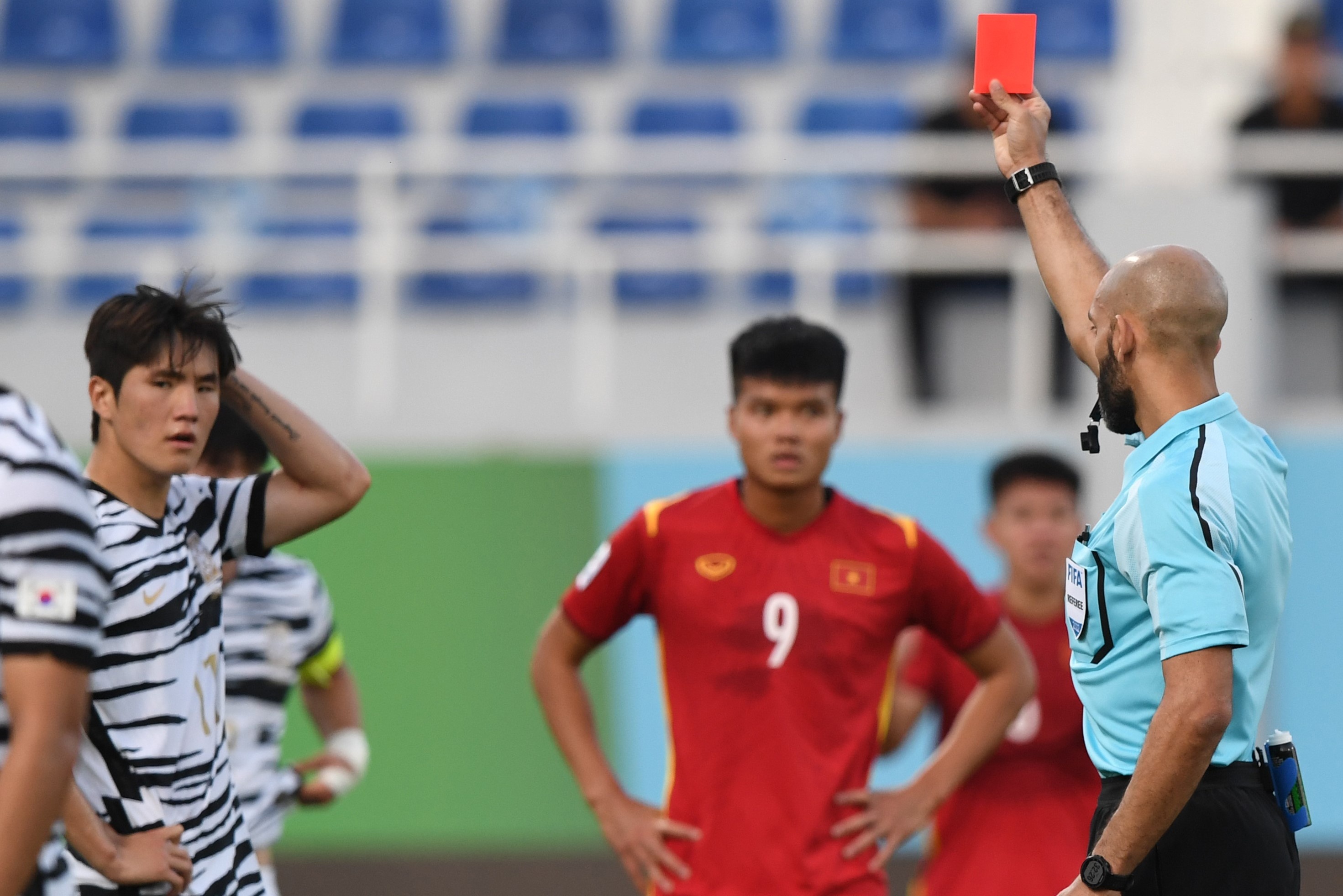 Hau ve Han Quoc: Neu toi khong bi the do, doi da thang de U23 Viet Nam hinh anh