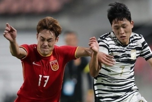 Tuyen Trung Quoc thua Han Quoc 0-3 hinh anh