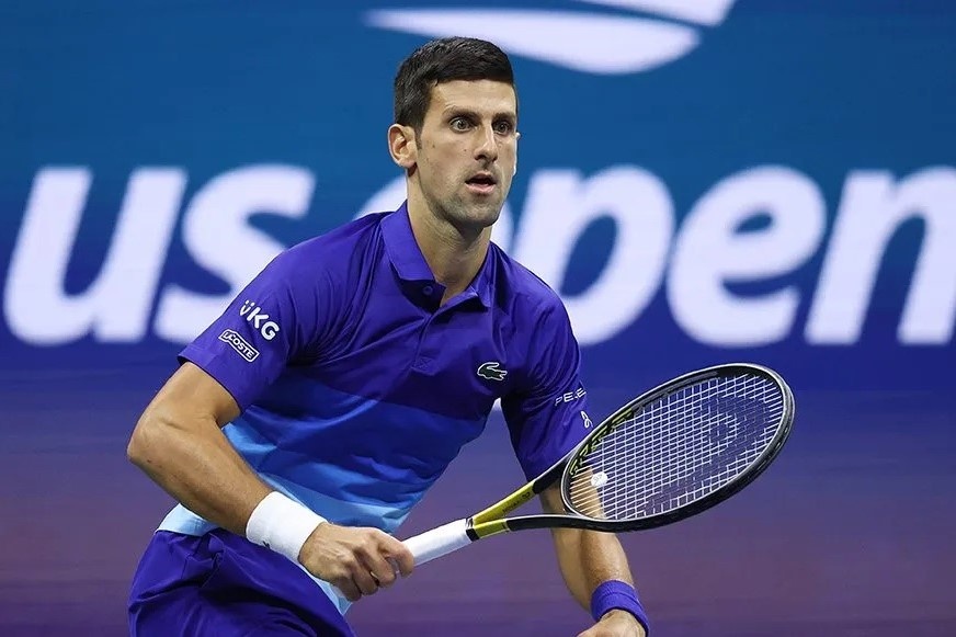 Djokovic co ten du US Open hinh anh