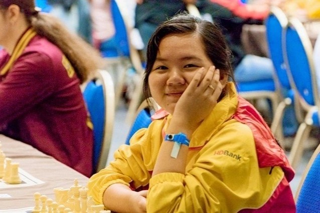 Hai nu ky thu tre giup Viet Nam giu mach thang tai Olympiad hinh anh