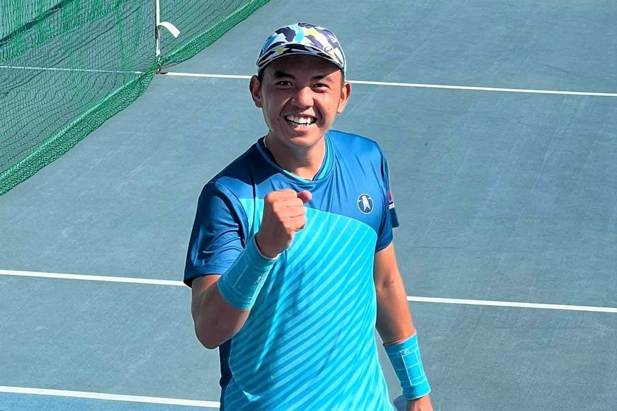 Ly Hoang Nam lan dau vao ban ket Challenger 80 hinh anh