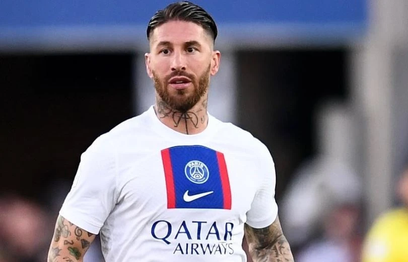Sergio Ramos chia tay PSG hinh anh