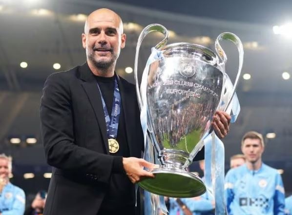 Pep: Real cu can than, Man City chi con kem 13 chuc vo dich chau Au hinh anh