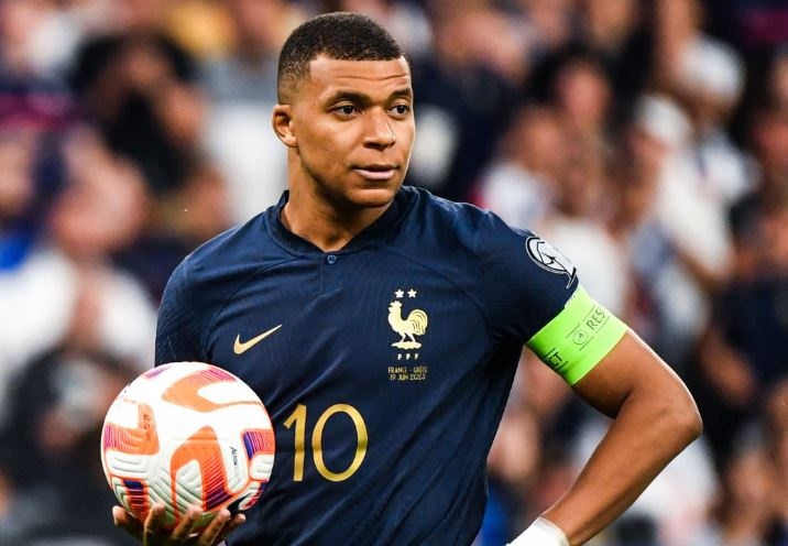 Mbappe di vao lich su bong da Phap hinh anh