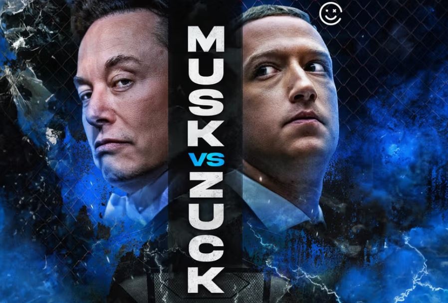 Elon Musk san sang tap luyen de vao long sat voi Mark Zuckerberg hinh anh