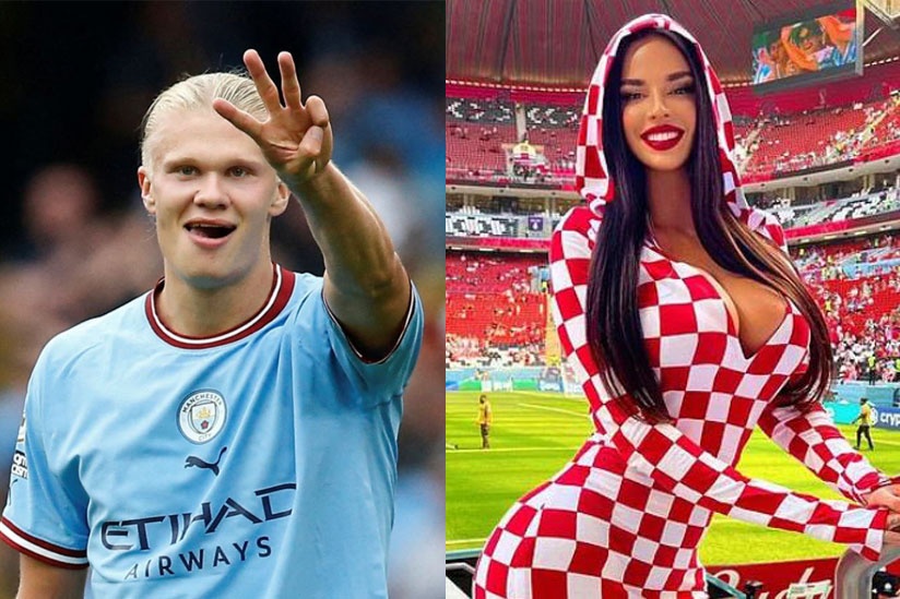 Haaland gap go nguoi mau tai tieng nhat World Cup 2022 hinh anh