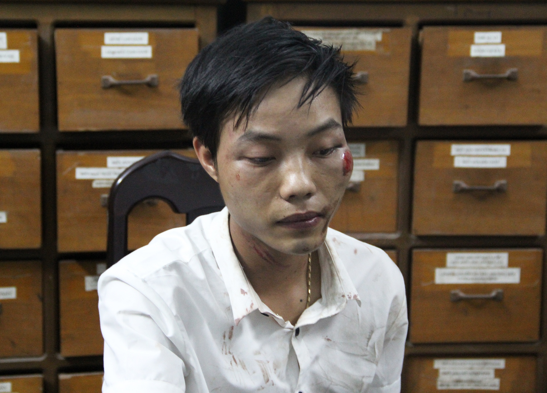 Hai anh em ruot bi nam 9X dam nhieu nhat sau va cham giao thong hinh anh