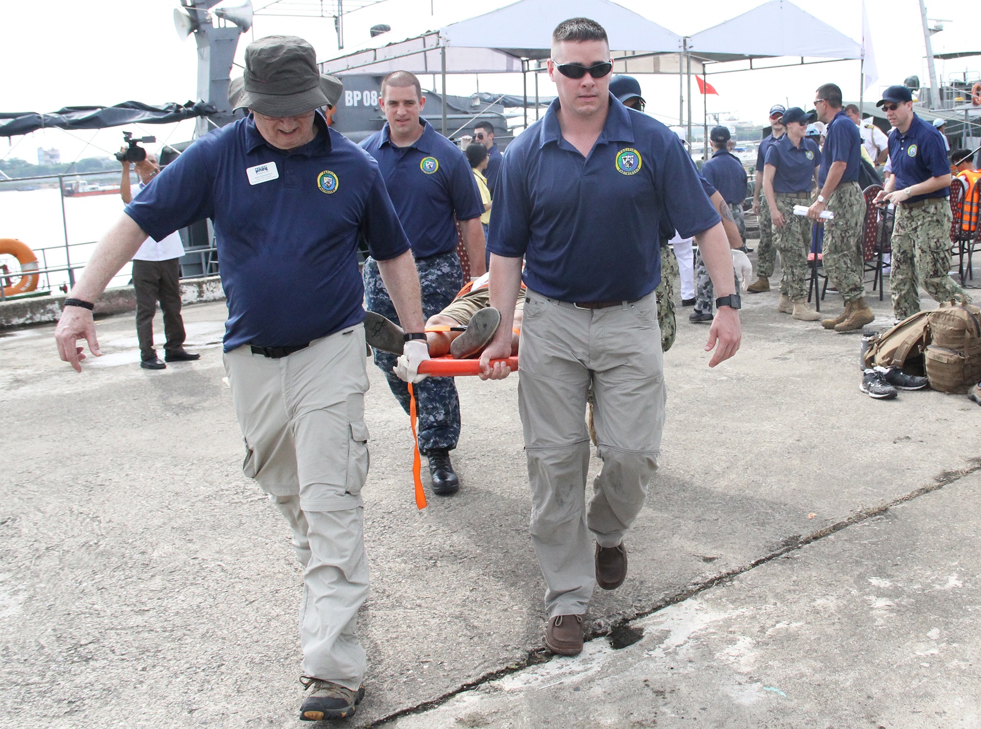 Dien tap su co tran dau tai Da Nang anh 8