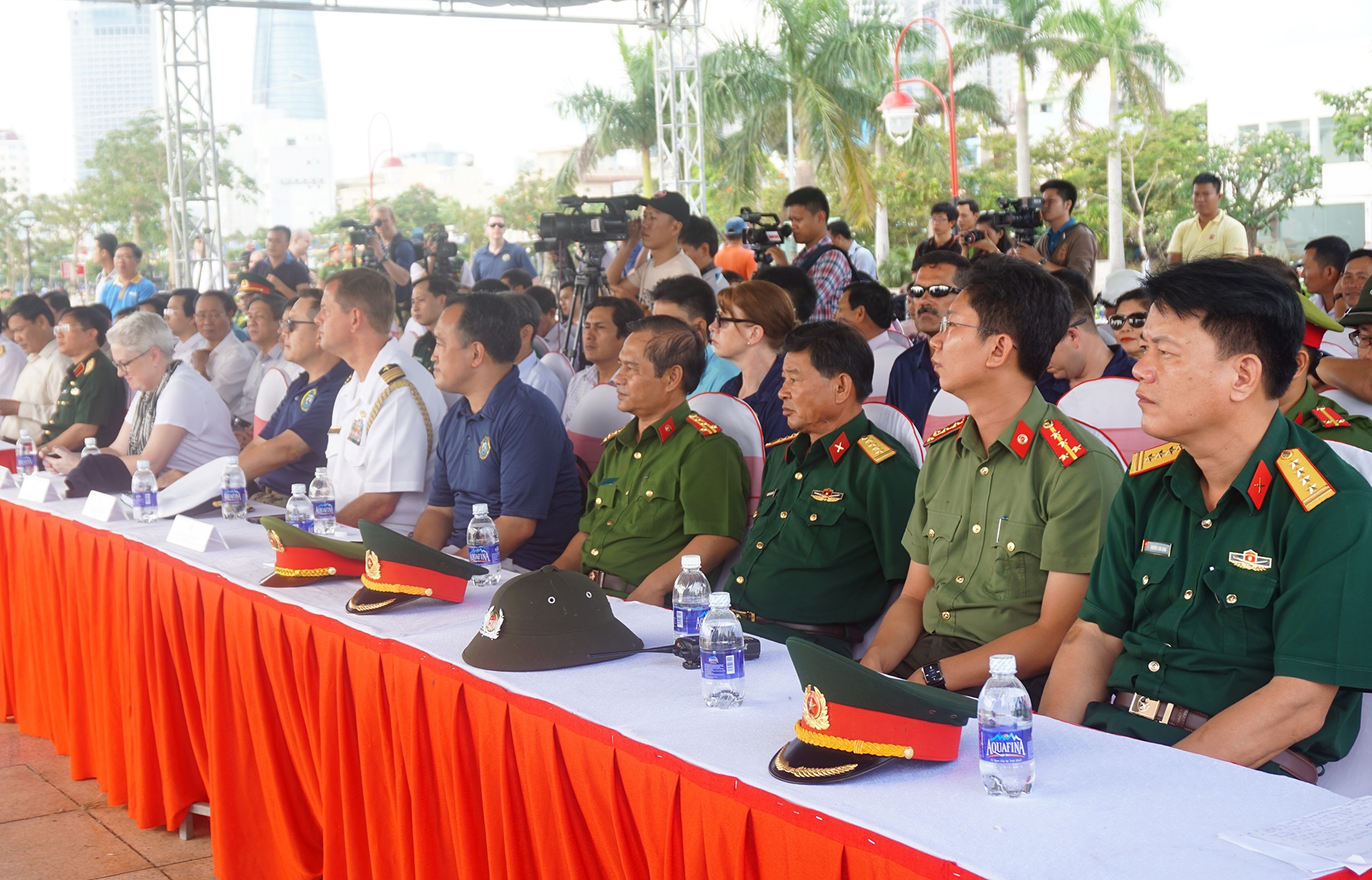 Dien tap su co tran dau tai Da Nang anh 1