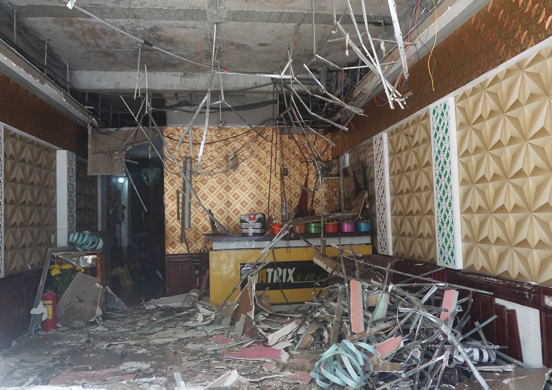 Cháy quán Karaoke ở Đà Nẵng ảnh 2 Chay quan Karaoke o Da Nang anh 2