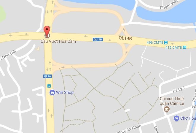 Va cham xe tai hai me con tu vong o Da Nang anh 2