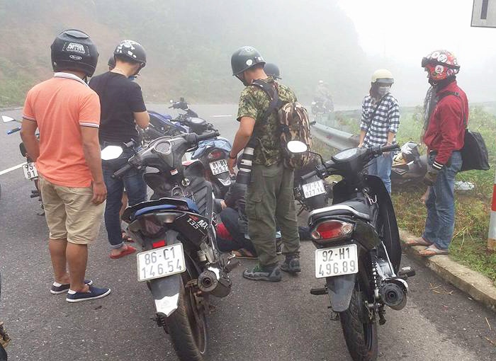 Tong vao taluy ben duong, nam sinh vien tu vong tren nui Son Tra hinh anh