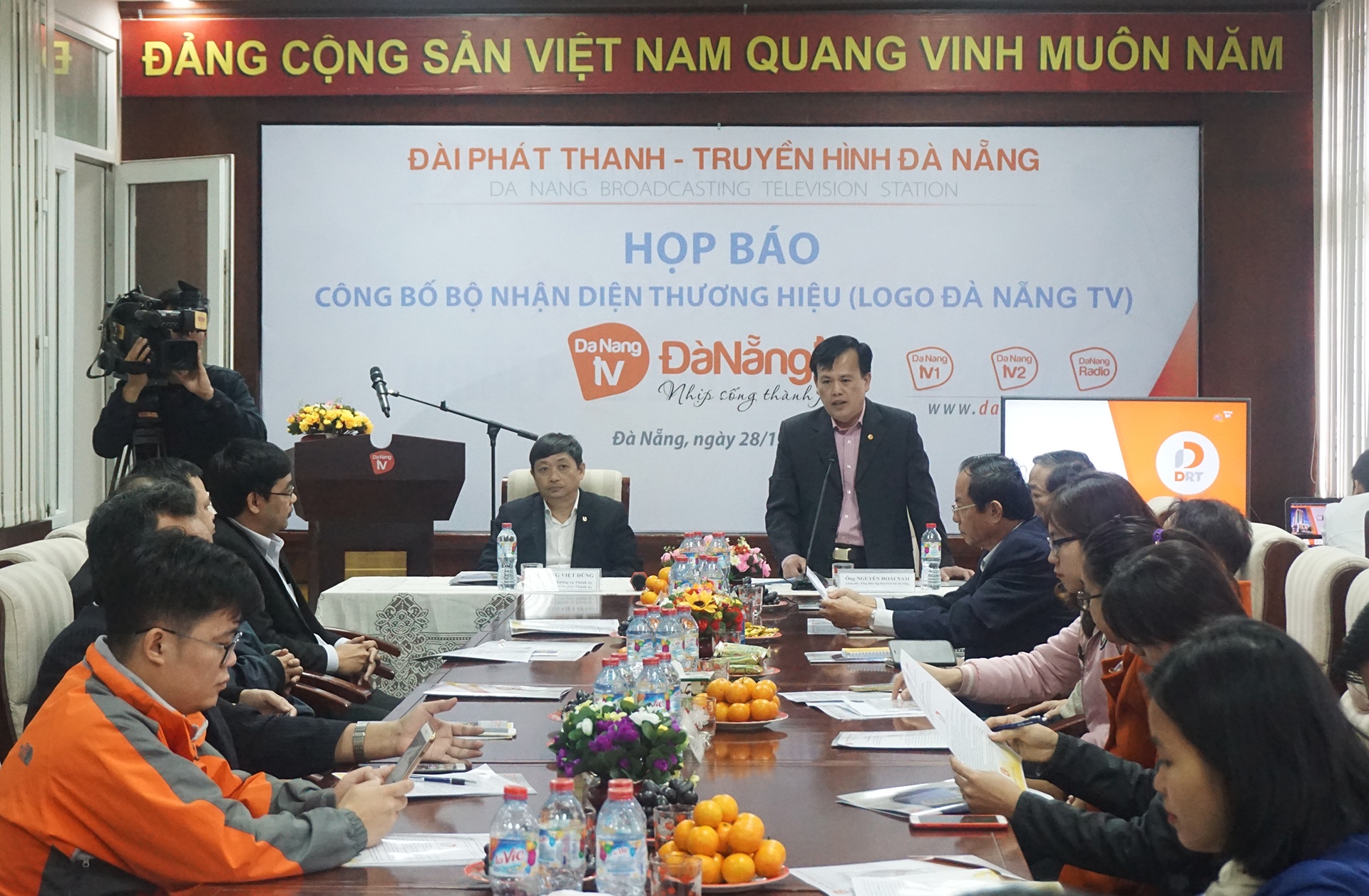 Dai Truyen hinh Da Nang thay logo sau 14 nam hinh anh