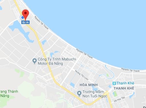 Xe bien xanh tong chet nguoi tai Da Nang anh 2