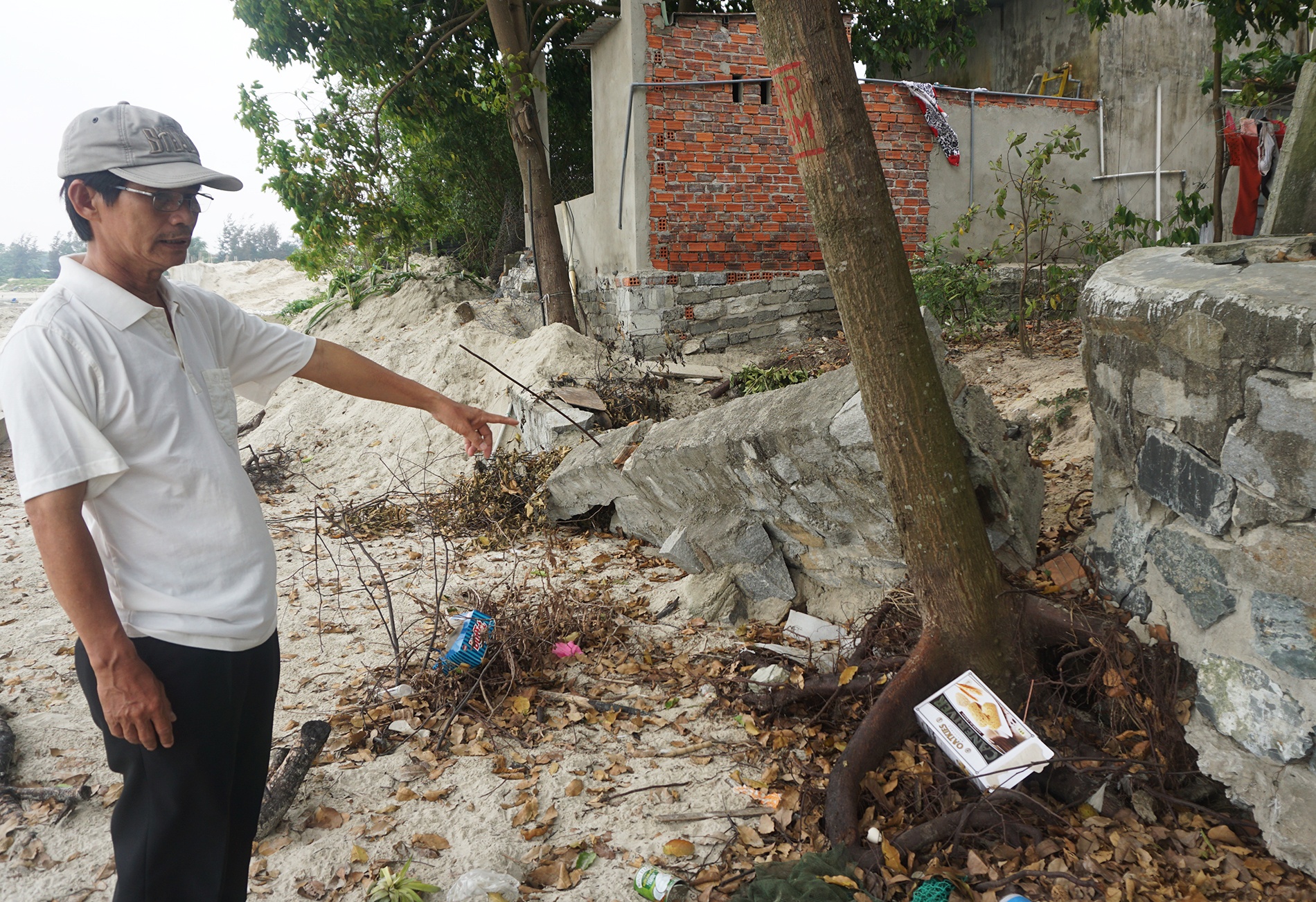 Du an ke tram ty ngung thi cong, hang chuc ho dan lo bien nuot nha hinh anh