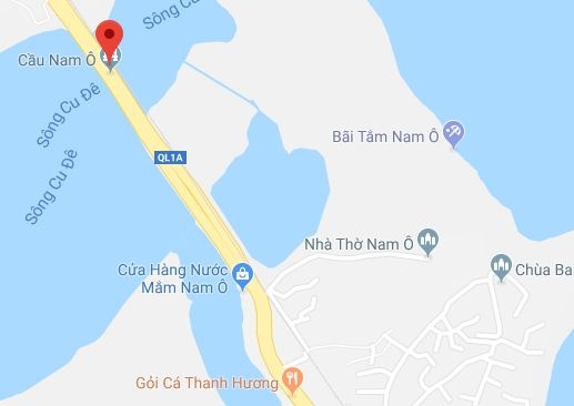 Lai oto nhay xuong cau da nang anh 2