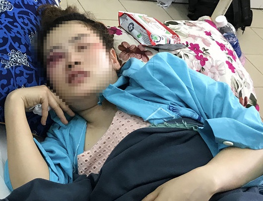 Co gai bi danh tai quan banh xeo xin rut don yeu cau khoi to hinh anh