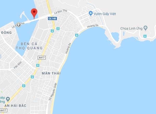 Thi the nguoi phu nu bi troi chan tay o Da Nang anh 2