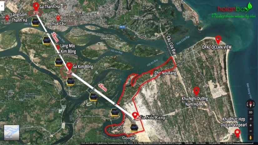 Từ chối làm cáp treo 2.000 tỷ đồng ở Hội An ảnh 2 Tu choi lam cap treo 2.000 ty dong o Hoi An anh 2