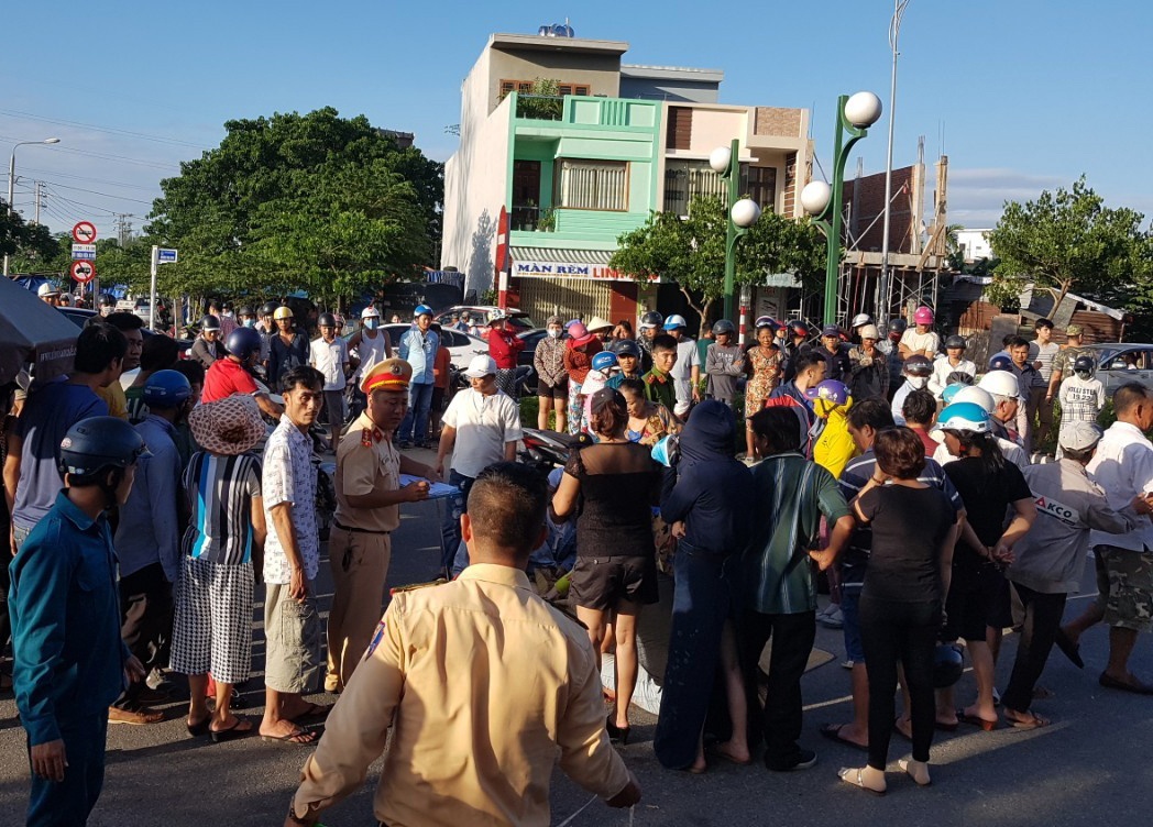 Tai xe lai xe tai bo tron sau tai nan chet nguoi hinh anh