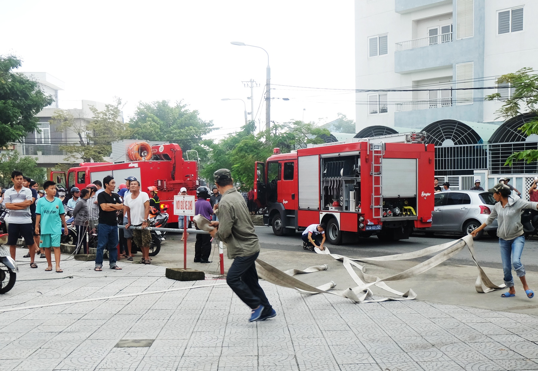 No gas o chung cu 12 tang hinh anh