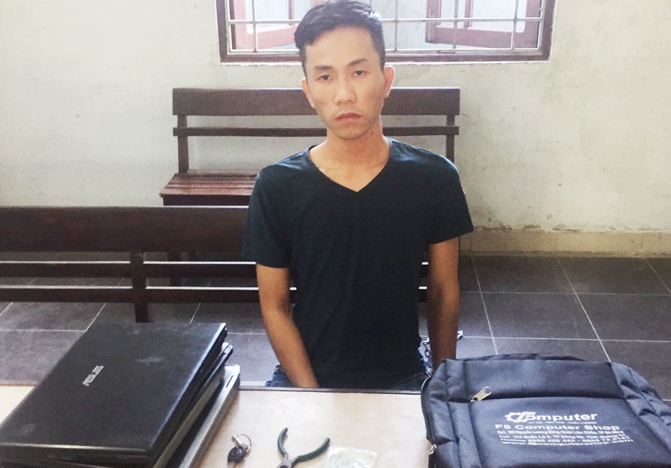 Trộm máy tính sinh viên ở Đà Nẵng ảnh 1 Trom may tinh sinh vien o Da Nang anh 1